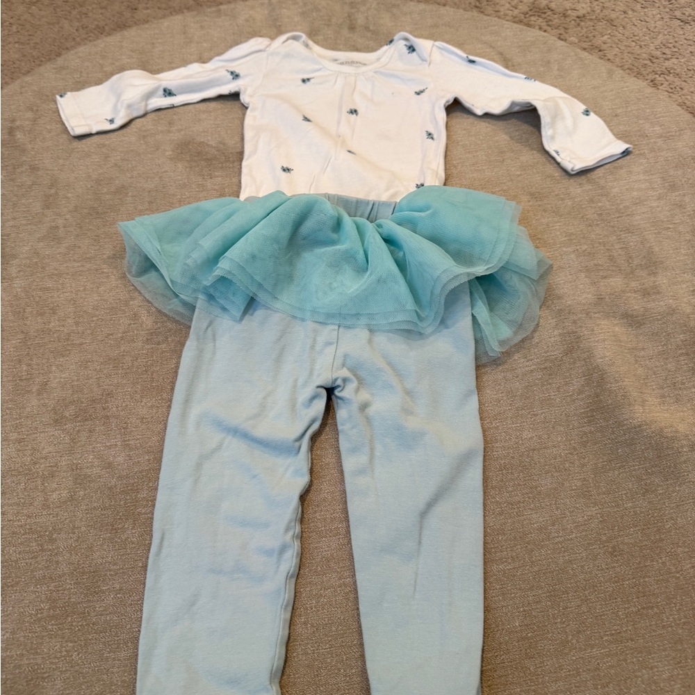 Gerber Blue and White Kids Matching Set